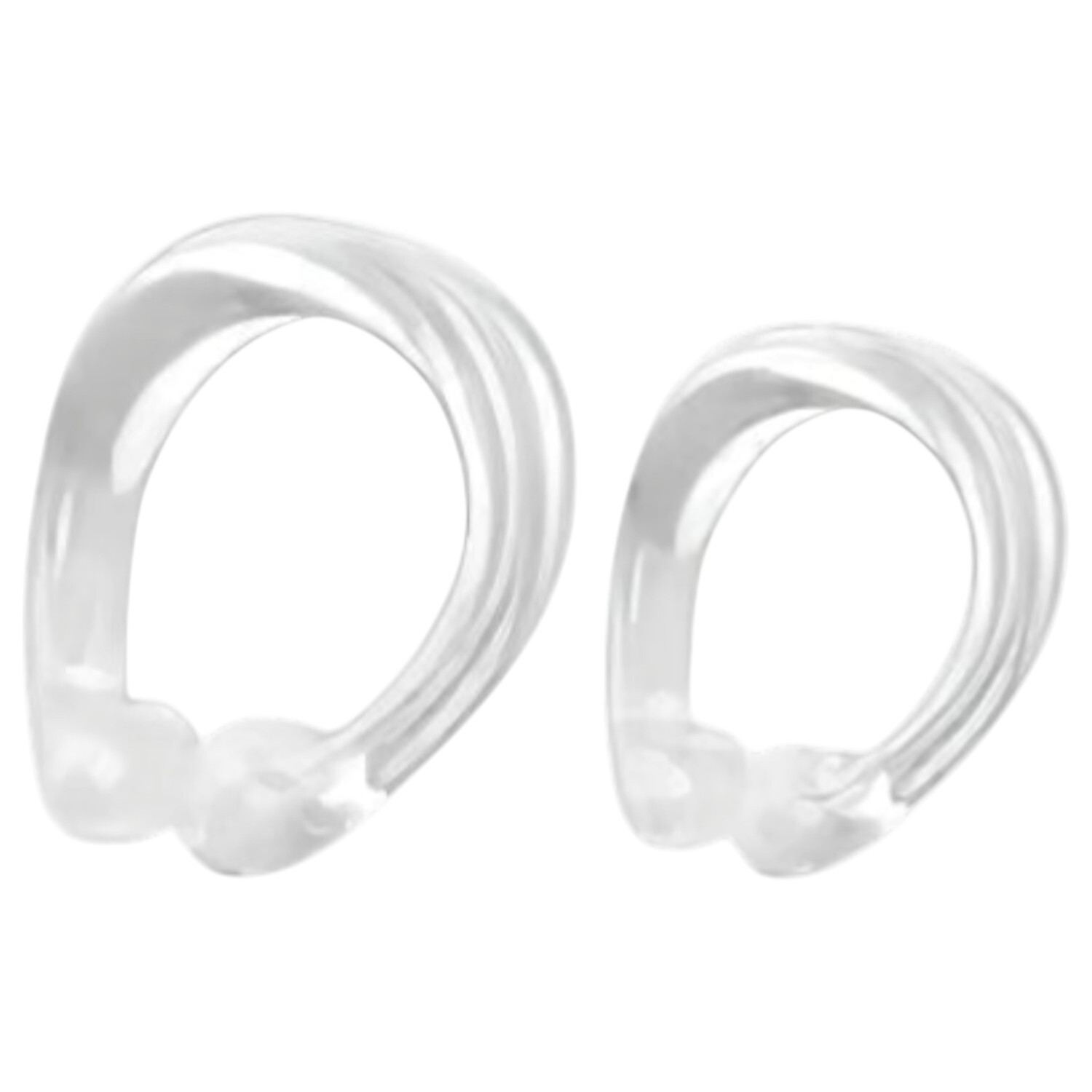 Silikonový kroužek na žalud - oddálení ejakulace (průhledný)