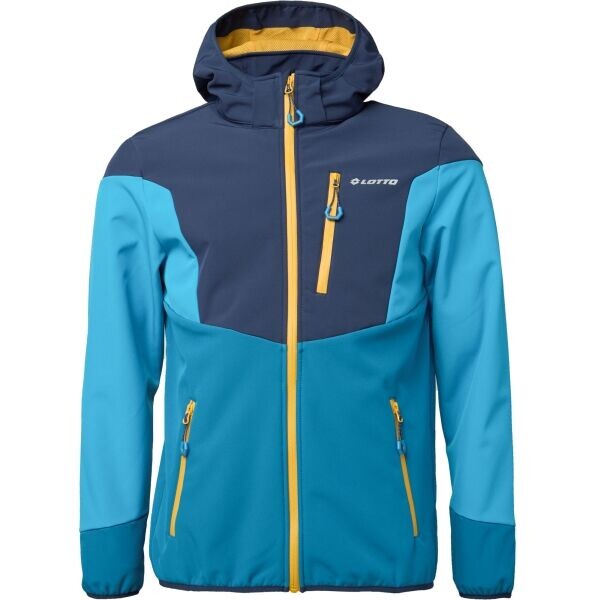 Lotto DAGER Pánská softshellová bunda s membránou, tmavě modrá, velikost XXL