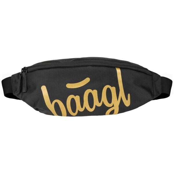 BAAGL SNAP GOLD Ledvinka, černá, velikost