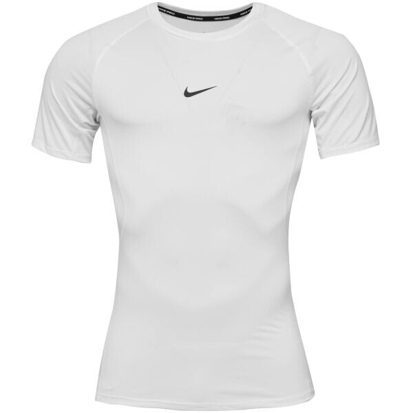 Nike M NP DF TIGHT TOP SS Pánské tréninkové tričko, bílá, velikost XXL