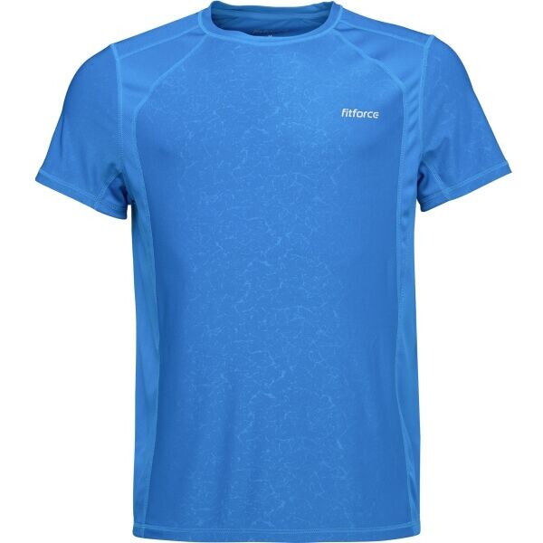 Fitforce ARRISTO Pánské běžecké triko, modrá, velikost