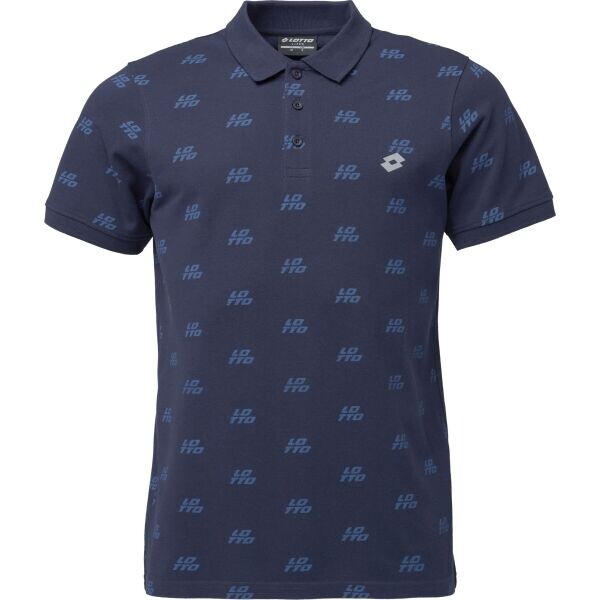 Lotto ELADIO Pánské polo triko, tmavě modrá, velikost XXL