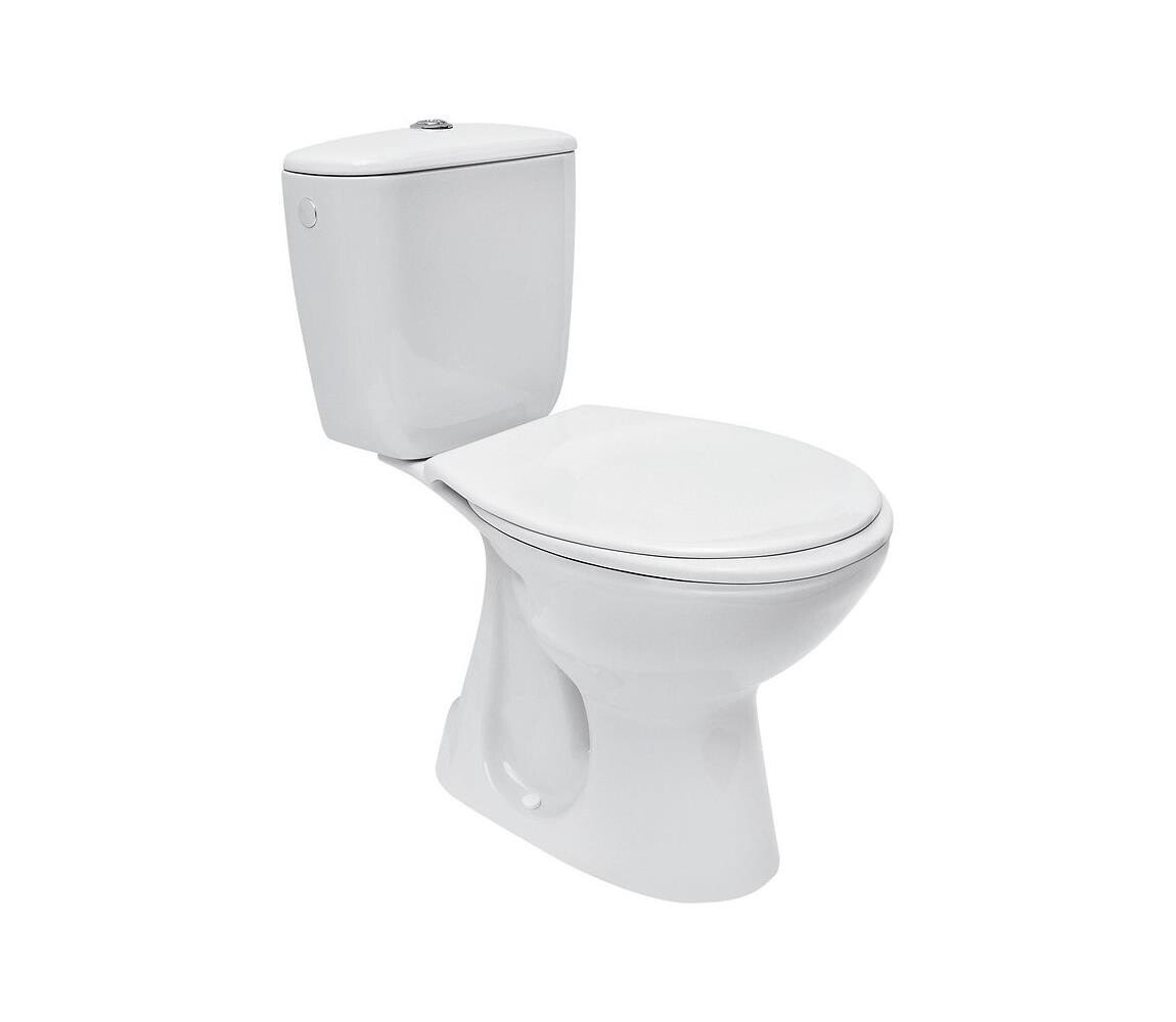 Cersanit Cersanit K08-029 - Stojící WC s prkénkem PRESIDENT keramika/bílá