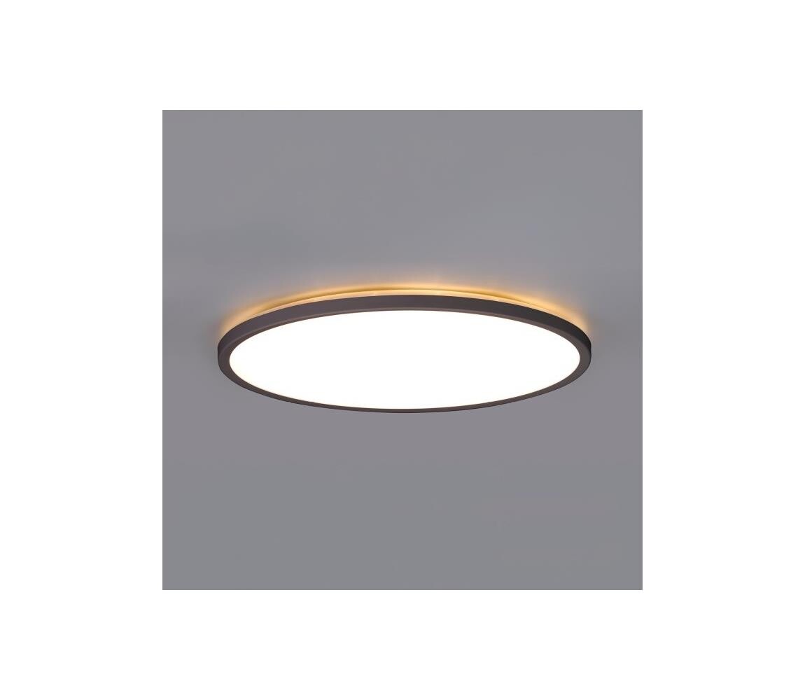 LED Koupelnové stropní svítidlo NIVERA LED/32W/230V IP54 pr. 42 cm černá