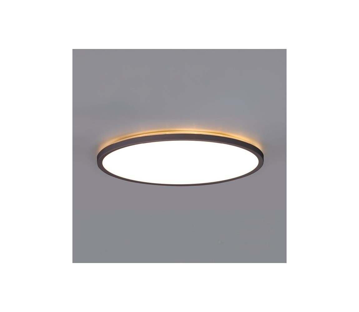 LED Koup. svítidlo se senzorem NIVERA LED/24W/230V IP54 pr. 30 cm černá + DO