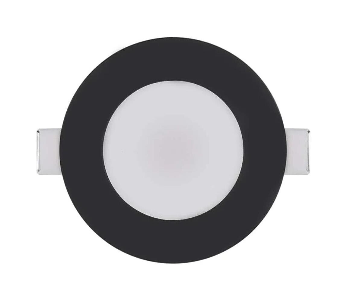 LED Koupelnové podhledové svítidlo LORI LED/4,5W/230V IP65 2700/4000K černá