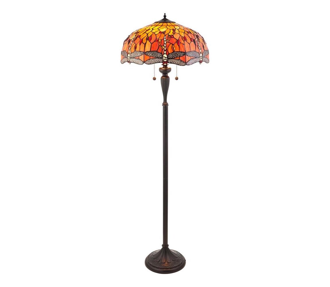 Endon Endon 64070 - Stojací lampa DRAGONFLY 2xE27/60W/230V pr. 50 cm