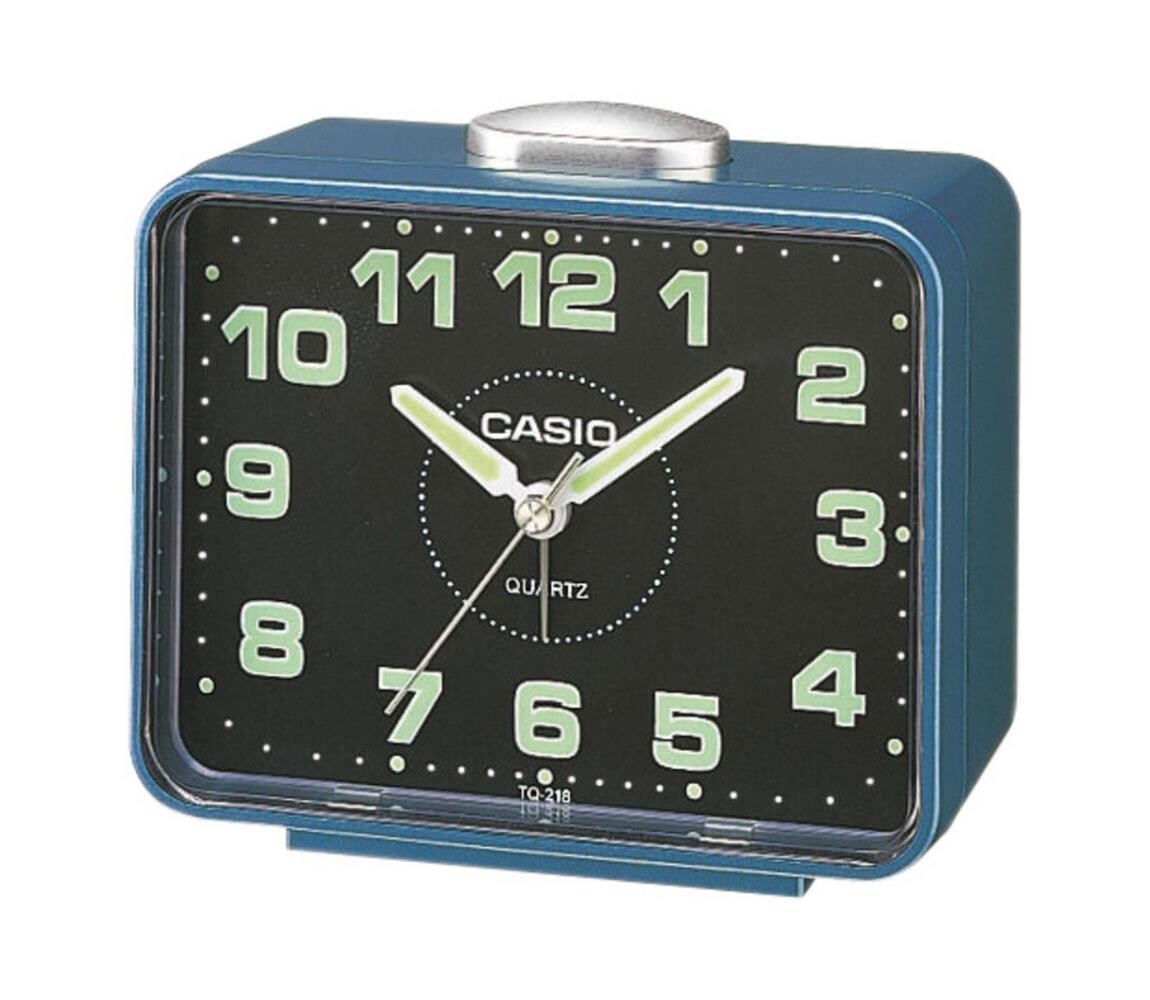Casio Casio - Budík 1xLR14 modrá/černá