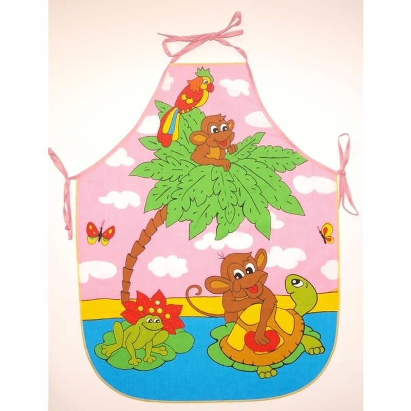 Zástěra dětská - Opička