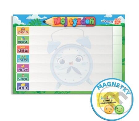 Môj týždeň - Magnetický organizér - Taktik