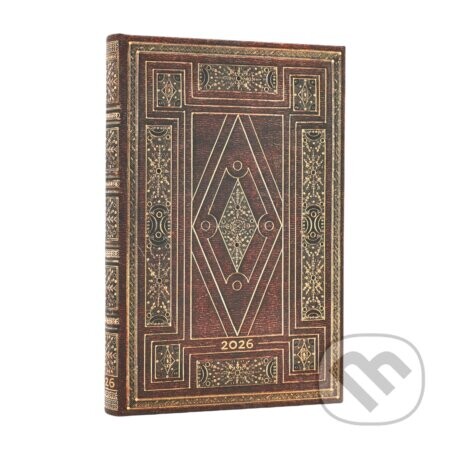 Paperblanks - týždenný diár First Folio 2026 - Paperblanks