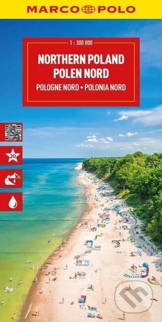 Polsko - sever 1:300.000 / automapa - Marco Polo