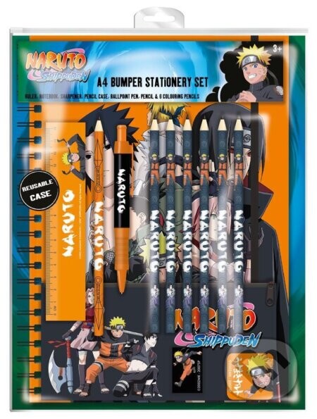 Set školských potrieb Naruto Shippuden: Postavy
