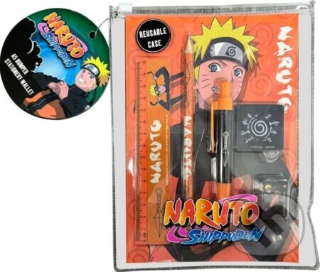 Set školských potrieb Naruto Shippuden: Naruto Uzumaki