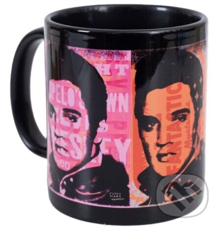Keramický hrnček Elvis Presley: Panely popu