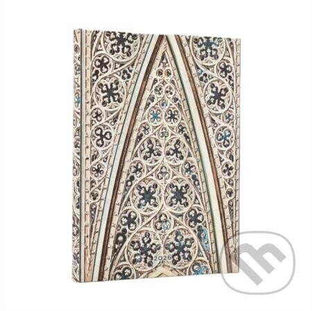 Paperblanks - týždenný diár Vault of the Milan Cathedral 2026 - Paperblanks