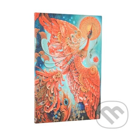 Paperblanks - týždenný diár Firebird 2026 - Paperblanks
