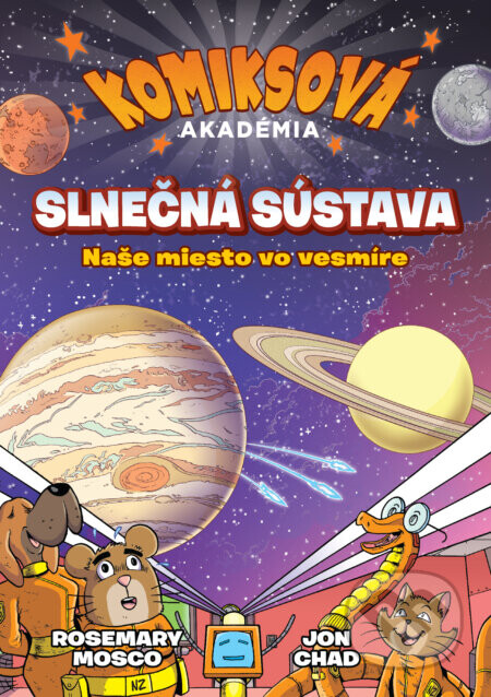 Komiksová akadémia: Slnečná sústava - Rosemary Mosco, Jon Chad (ilustrátor)