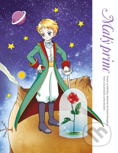 Malý princ (komiks) - Antoine de Saint-Exupéry, Lime Studio (ilustrátor)