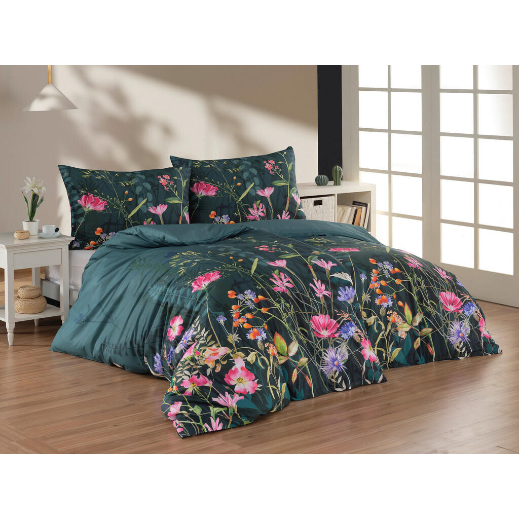 Matejovsky POVLEČENÍ, renforcé, smaragdově zelená, 140/200 cm