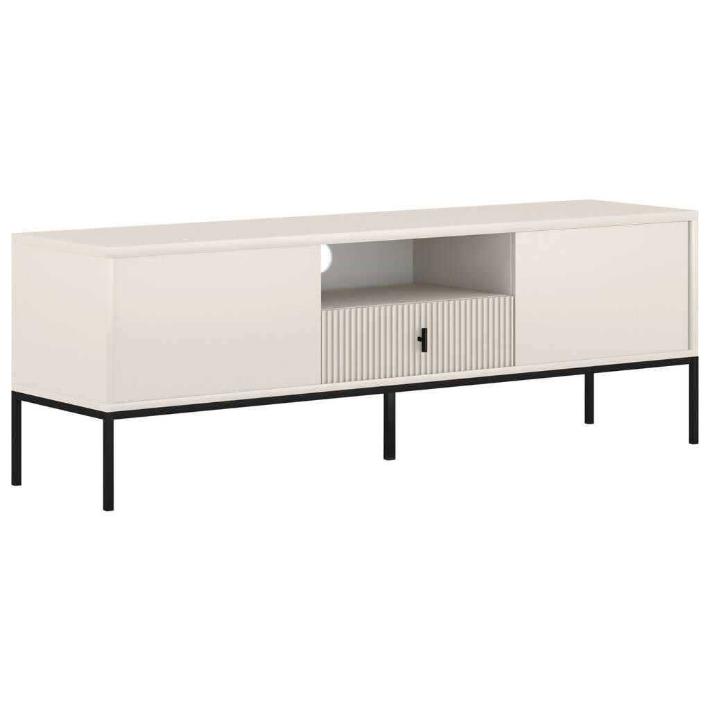 Xora NÍZKÁ KOMODA, kašmírová, 154,5/52,4/39 cm