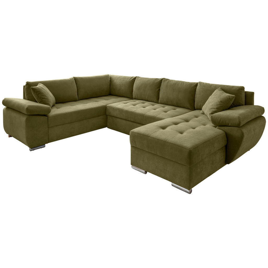 Livetastic SEDACÍ SOUPRAVA, textil, zelená