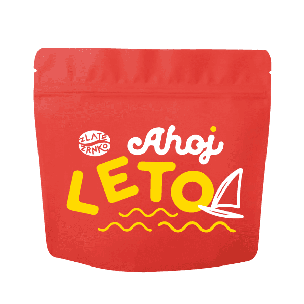 Káva Zlaté Zrnko – AHOJ LÉTO – „Svěží letní směs arabik“ 250g