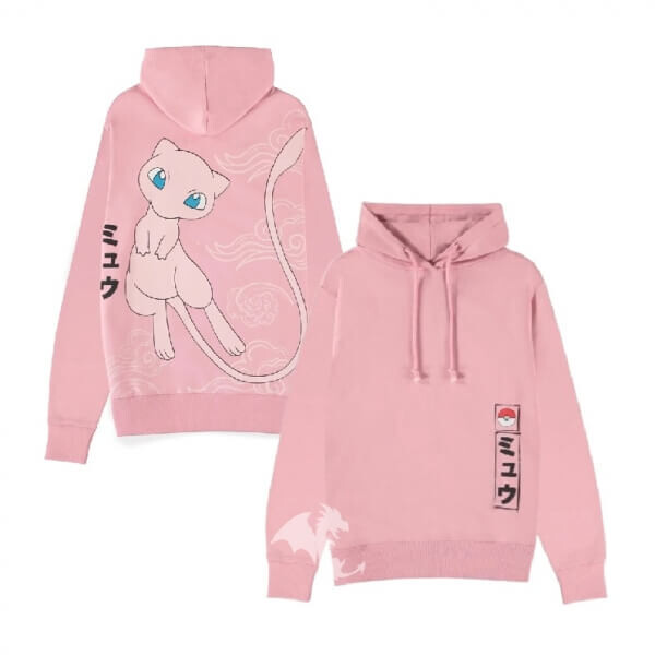 Pokémon mikina Mew s kapucí - vel. 2XL