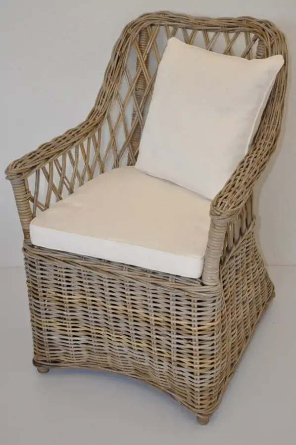 Axin Trading Křeslo Maros ratan Kubu grey