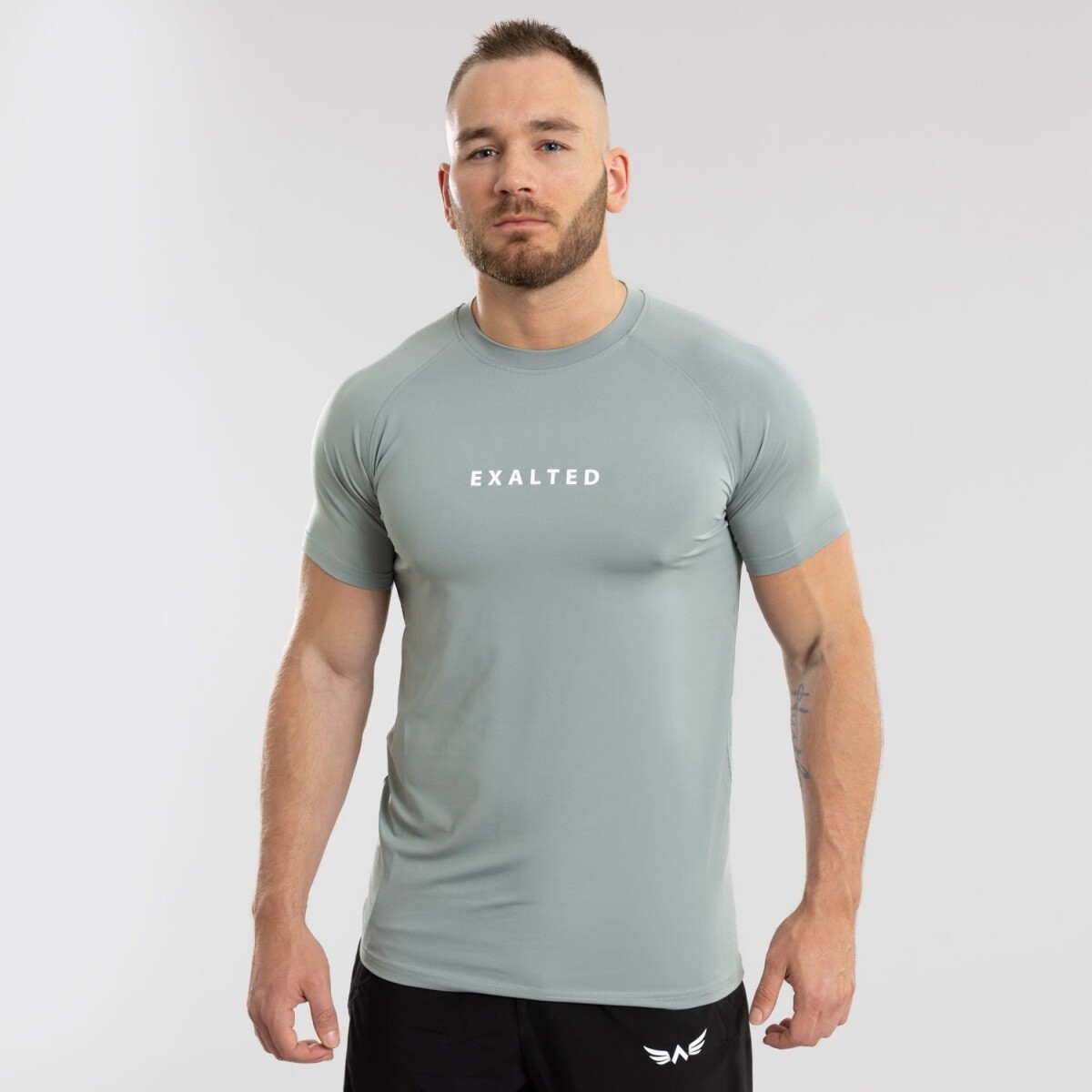 Pánské tričko exalted essential air šedá m