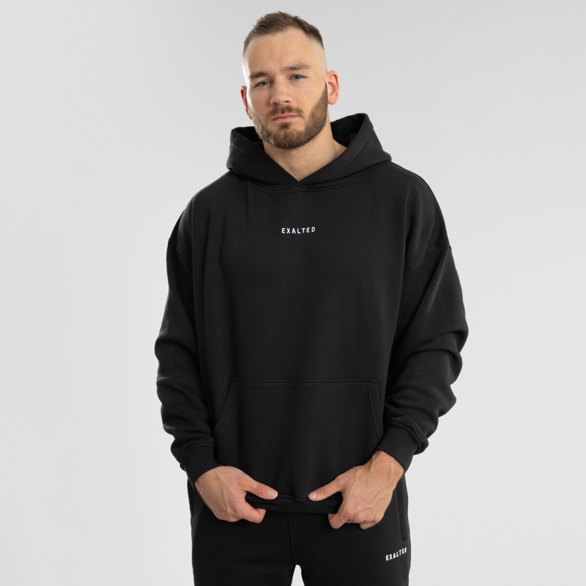 Pánská exalted mikina comfy-nest™ černá s