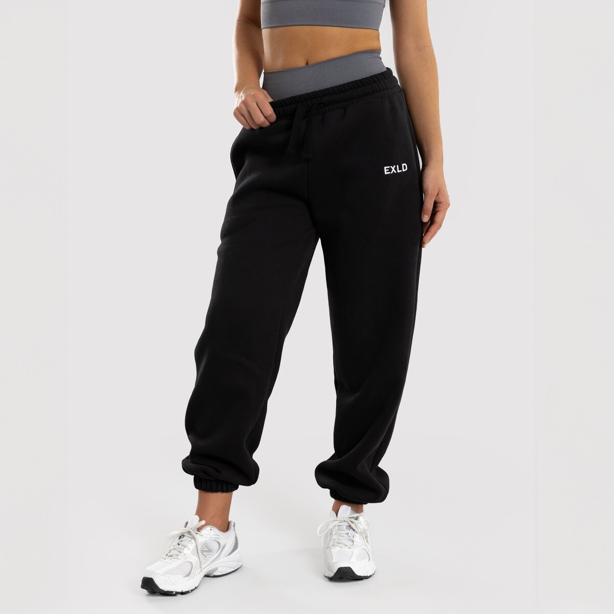 Dámské tepláky exalted comfy-nest™ oversized černá xs