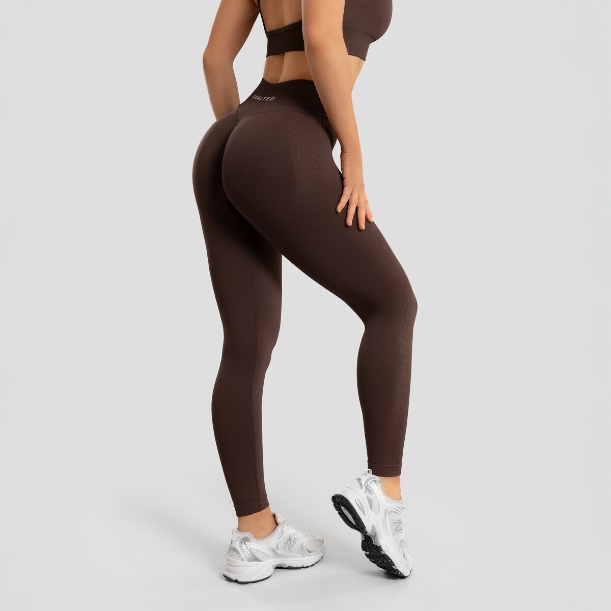 Dámské legíny exalted impact bezešvé 2.0 hnědá xs