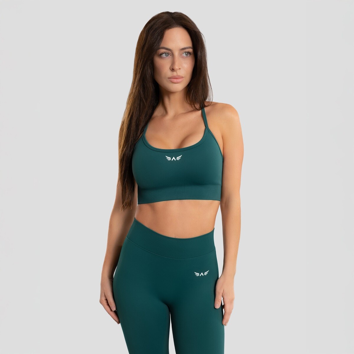 Dámská bezešvá sportovní podprsenka exalted impact core 2.0 zelená s