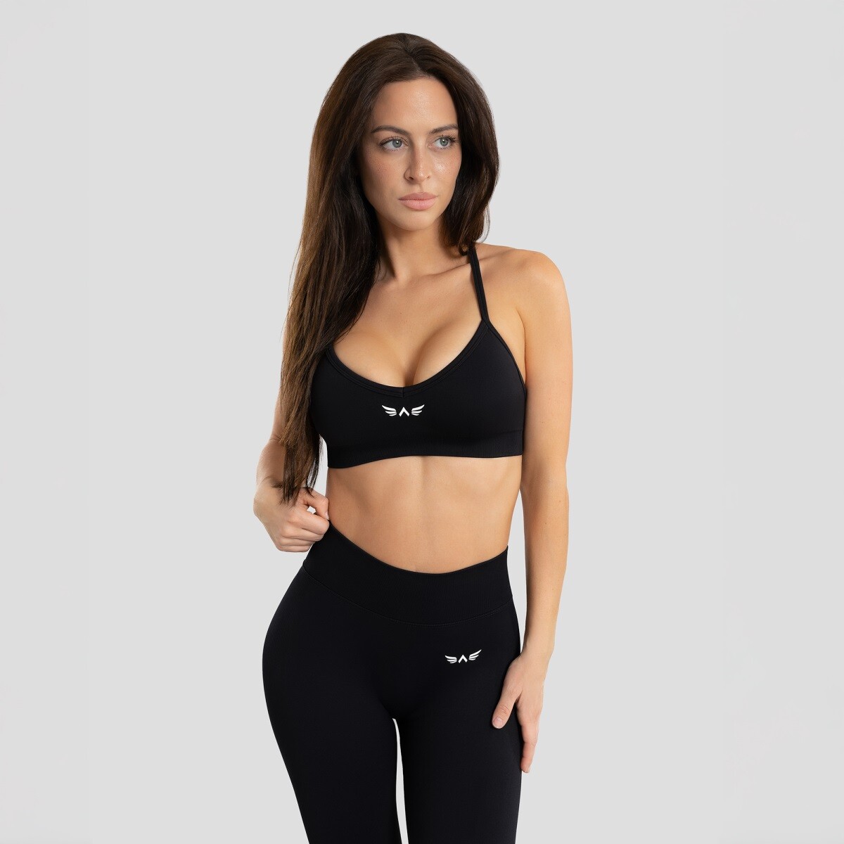 Dámská bezešvá sportovní podprsenka exalted impact shape 2.0 černá s