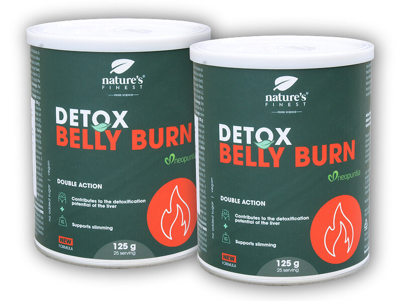 Nature's Finest 2x Detox belly burn 125g