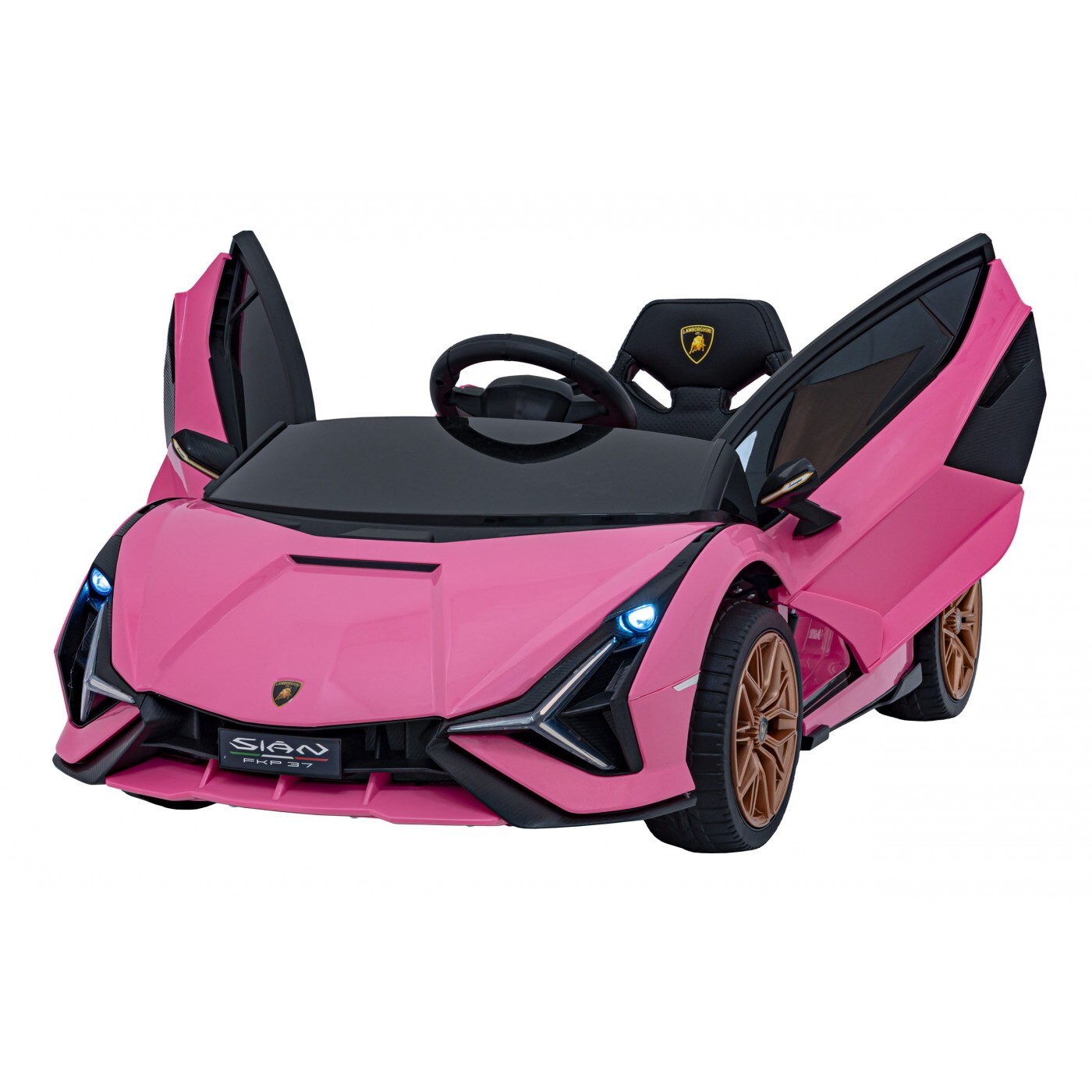 mamido Elektrické autíčko Lamborghini Sian 4x4 růžové