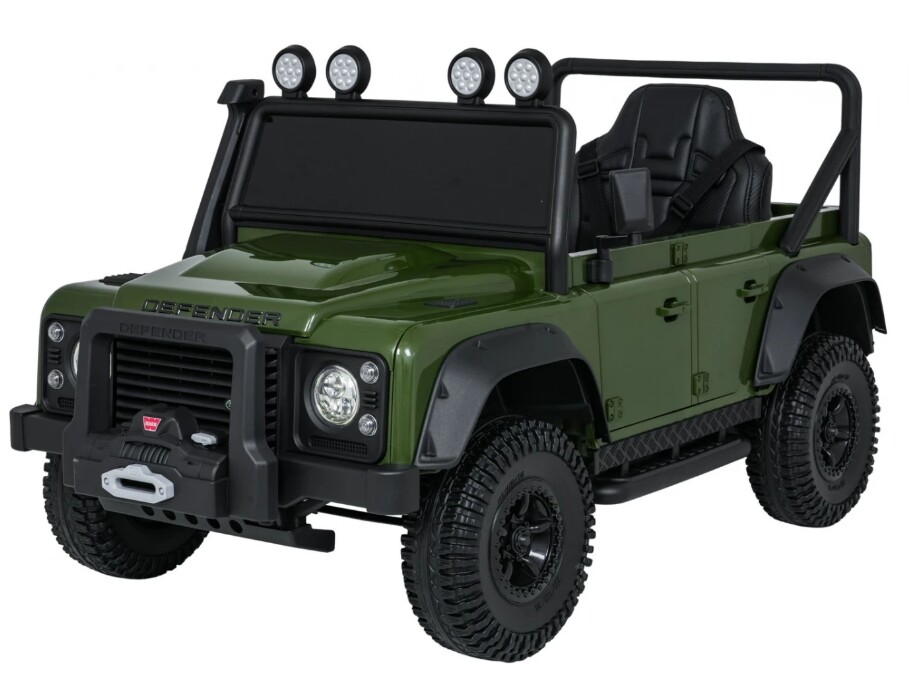 mamido Dětské elektrické autíčko Land Rover Defender 110 SVX Concept zelené