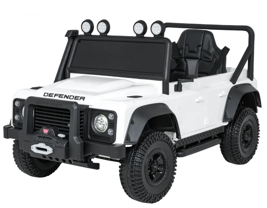 mamido Dětské elektrické autíčko Land Rover Defender 110 SVX Concept bílé