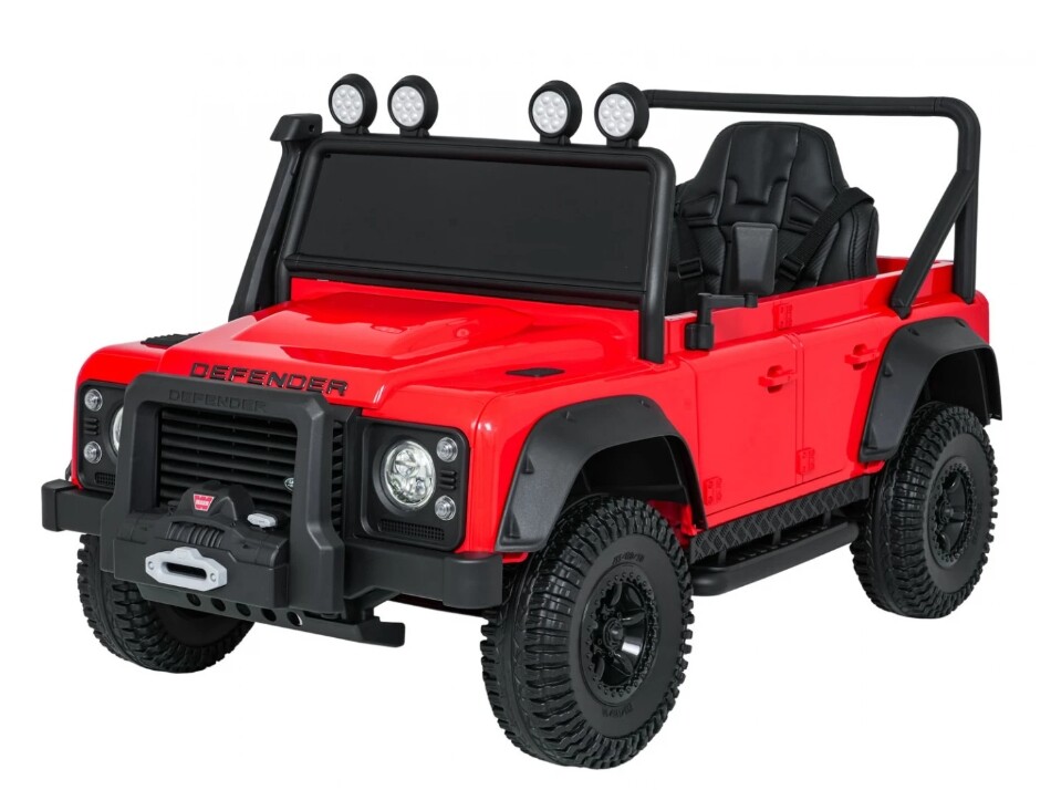 mamido Dětské elektrické autíčko Land Rover Defender 110 SVX Concept červené