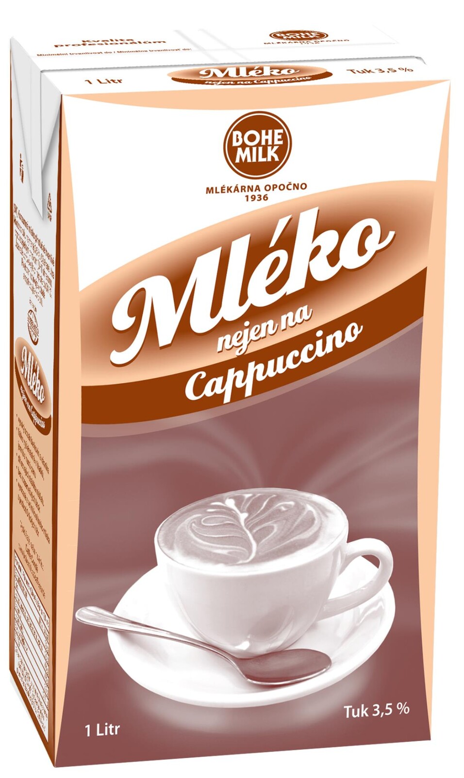 Mléko nejen na cappuccino Bohemilk - 1 l