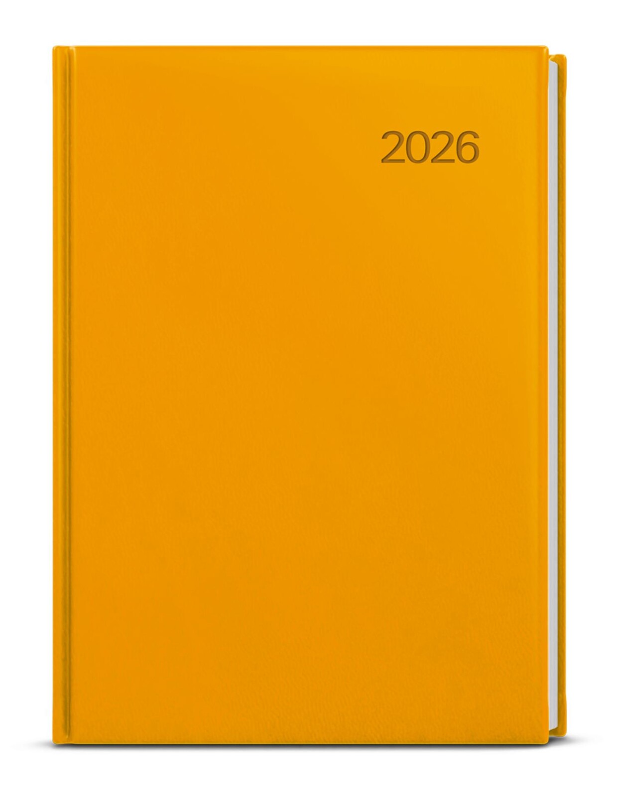 Týdenní diář 2026 Vivella  - A5, okrový