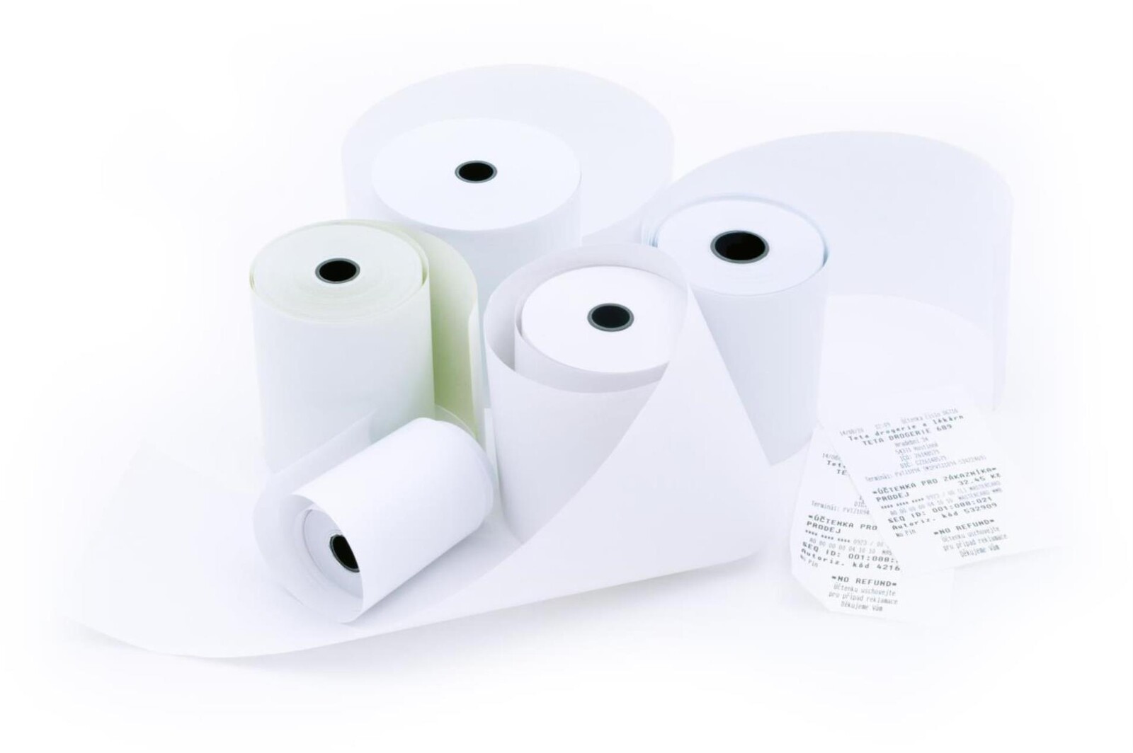 OFFICEO Termokotouček - 80 x 60 x 17 mm, návin 42 m, 48 g/m2, 1 ks