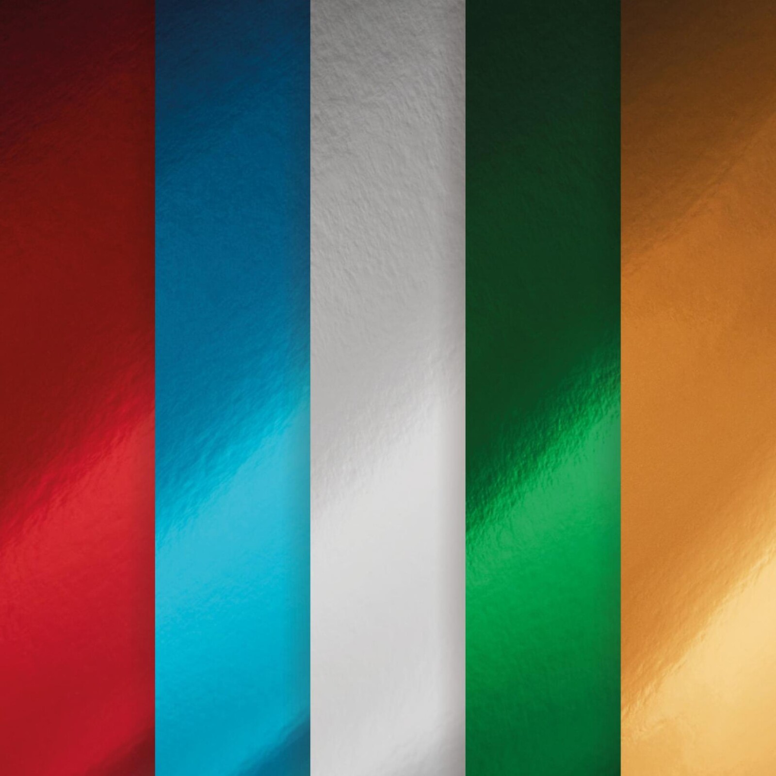 Galeria Papieru Kreativní papír A4 - metalický lesk, mix barev, 15ks