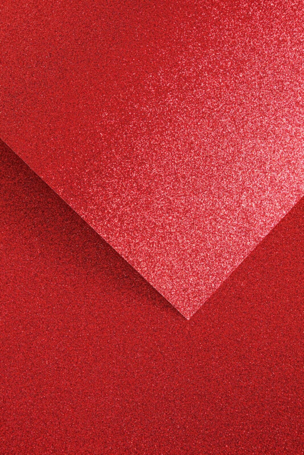 Galeria Papieru Kreativní papír A4 Glitter - 210 g/m2, červený, 5 ks