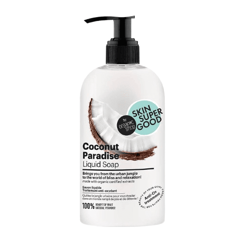 SKIN SUPER GOOD Tekuté mýdlo - Kokosový ráj 500 ml