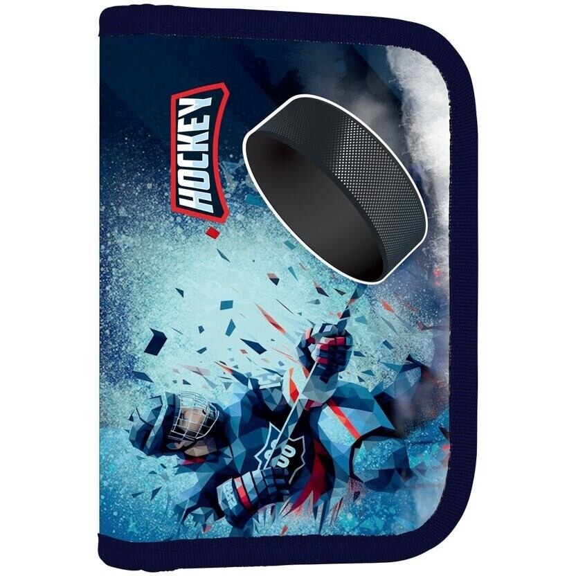 Oxybag Penál 1 p. 2 chlopně, prázdný -  Hokej