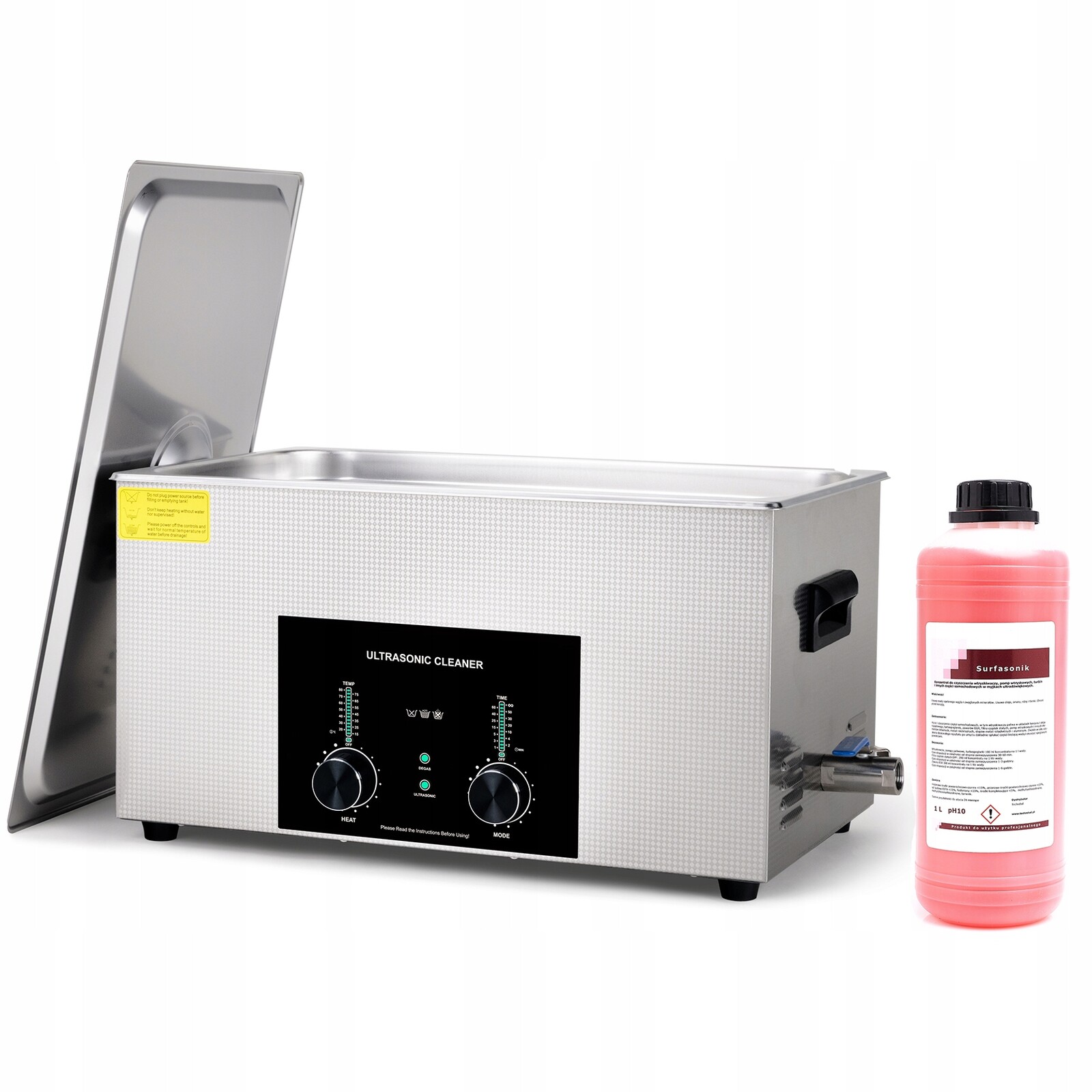 Ultrazvuková Myčka S Topným Tělesem 22 L 980 W Pro Mechaniku