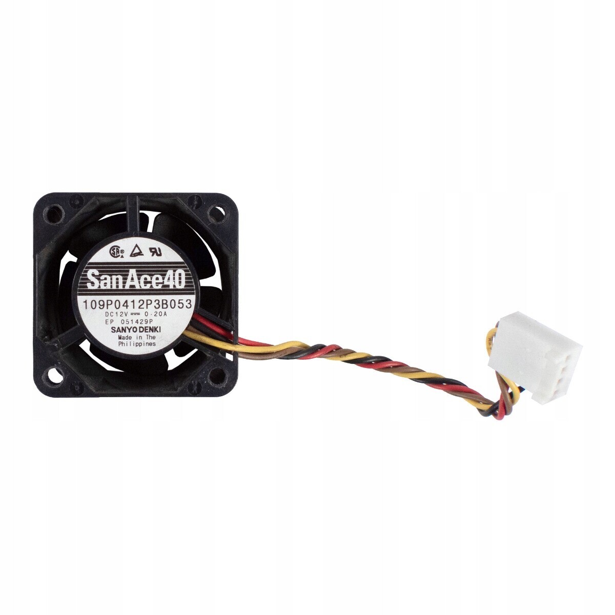 Ventilátor Sanyo Denki San Ace 40 109P0412P3B053 12V 0,2A