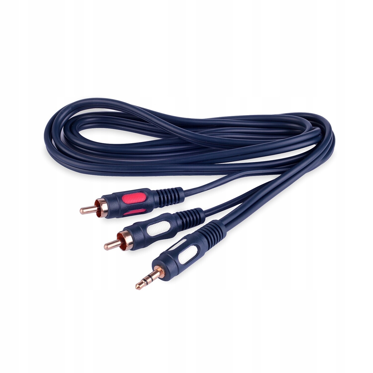 Kabel Jack 3,5 Stereo Konektor 2x Rca Cinch Konektor Vitalco 25,0 m